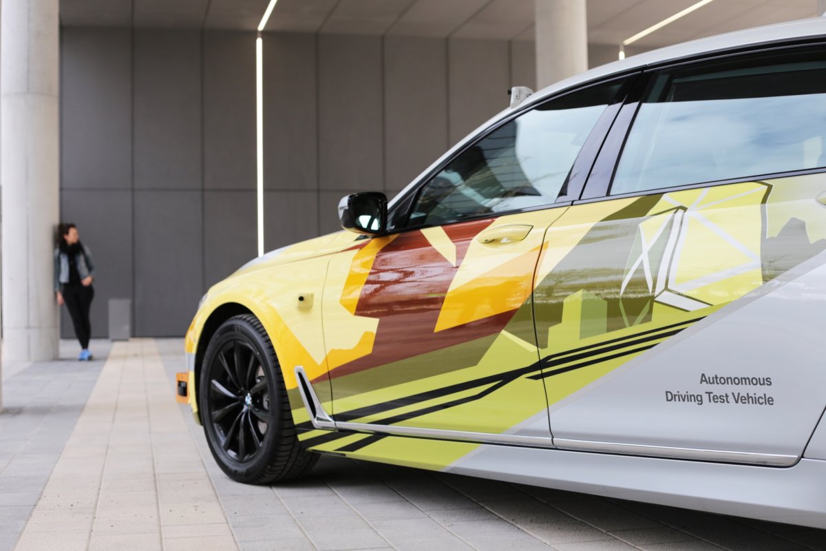 BMW Autonomous Driving Test Vehicle